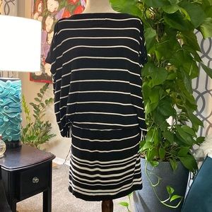 Max Studio Batwing Drop Waist Dress